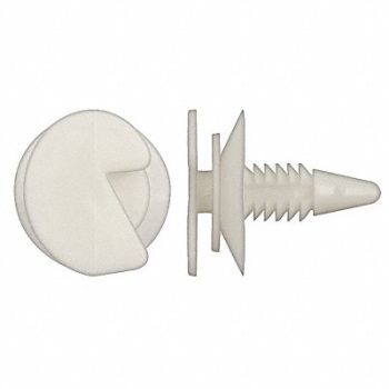 GRAINGER APPROVED Retainer Nylon 1/4In 29/32In L PK50, 40K636