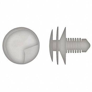 GRAINGER APPROVED Retainer Nylon 7mm 14.8mm L PK50, 40K640