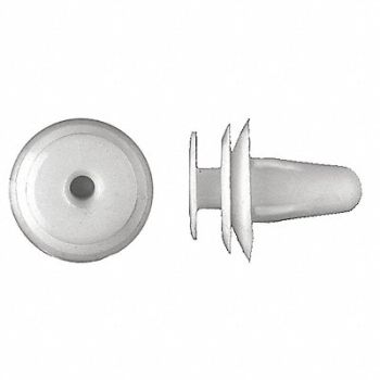 GRAINGER APPROVED Retainer Nylon 9mm 14mm L PK25, 40K647