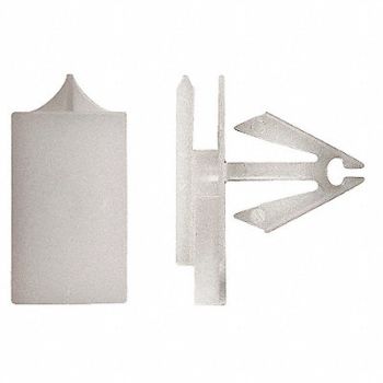 GRAINGER APPROVED Clip Moulding 23/64 In PK15, 40K658
