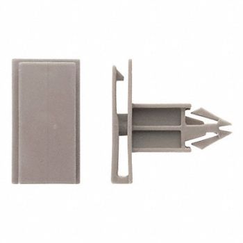 GRAINGER APPROVED Clip Moulding 7/16 In PK15, 40K659