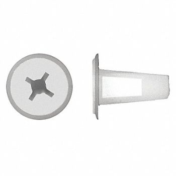 GRAINGER APPROVED Grommet 0.275 OD Nylon PK25, 40K664