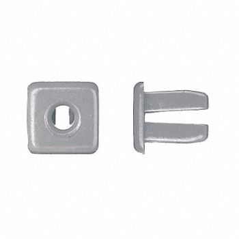 GRAINGER APPROVED Grommet 0.165 OD Nylon PK100, 40K667