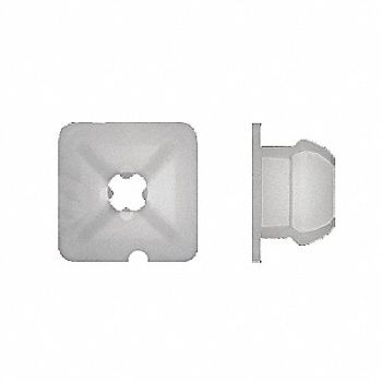 GRAINGER APPROVED Grommet 0.343 OD Nylon PK50, 40K668