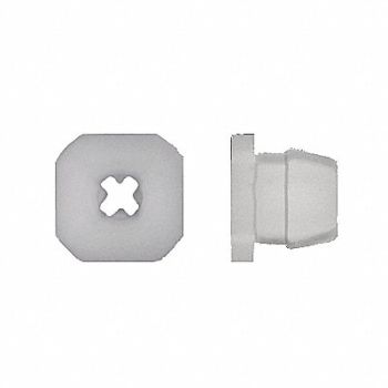 GRAINGER APPROVED Grommet 0.312 OD Nylon PK50, 40K670