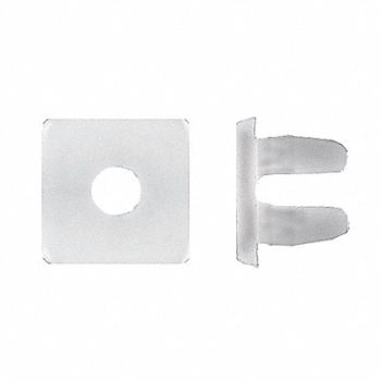 GRAINGER APPROVED Grommet 0.334 OD Nylon PK25, 40K672