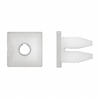 GRAINGER APPROVED Grommet 0.354 OD Nylon PK50, 40K673