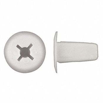 GRAINGER APPROVED Grommet 0.334 OD Nylon PK25, 40K674