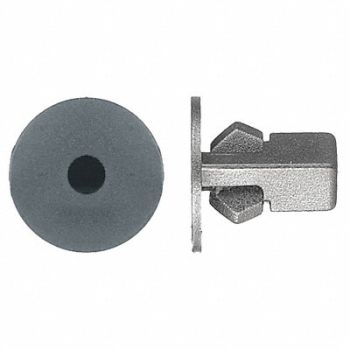 GRAINGER APPROVED Grommet 0.314 OD Nylon PK25, 40K678