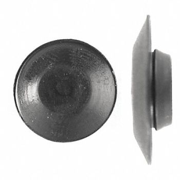 GRAINGER APPROVED Plug Blk Plastic 3/8In PK100, 40K690