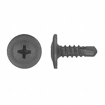 GRAINGER APPROVED Drill Screw K-Lath #8 Steel 1/2 L PK50, 40K694