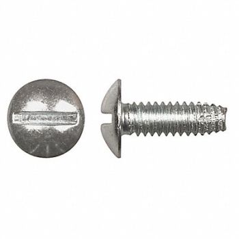 GRAINGER APPROVED Scrw Sz 1/4 Zinc 9/16 L PK50, 40K749