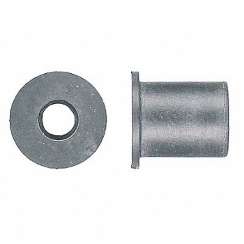 GRAINGER APPROVED Well Nut Rubber 1/4-20 PK25, 40K762