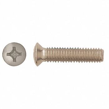 GRAINGER APPROVED Screw M6-1.00 SS 23mm 25PK, 40K765