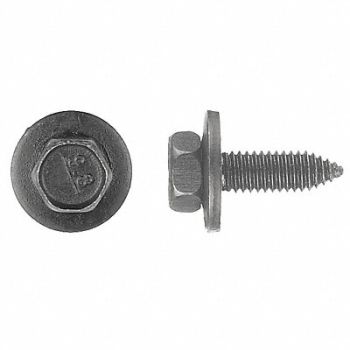 GRAINGER APPROVED Bolt M6 Hex 20mm L PK50, 40K786