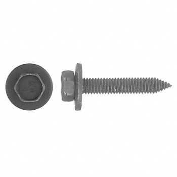 GRAINGER APPROVED Bolt M6 Hex 35mm L PK50, 40K790
