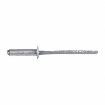 GRAINGER APPROVED Blind Rivet Dome Aluminum 1/8 In PK100, 40K806