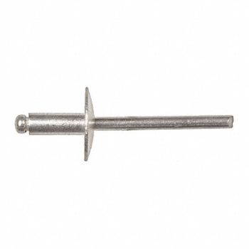 GRAINGER APPROVED Rivet Large Flange Aluminum 3/16 In PK50, 40K812