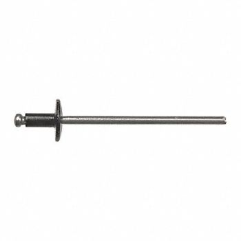 GRAINGER APPROVED Blind Rivet Dome Aluminum 1/8 PK50, 40K818
