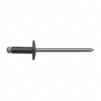 GRAINGER APPROVED Blind Rivet Dome Aluminum 1/8 In PK50, 40K820