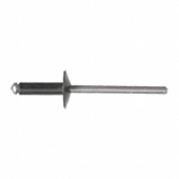 GRAINGER APPROVED Rivet Wheel Apron Aluminum 5/32 In PK25, 40K821
