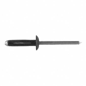 GRAINGER APPROVED Rivet Wheel Apron Aluminum 3/16 dia PK25, 40K825