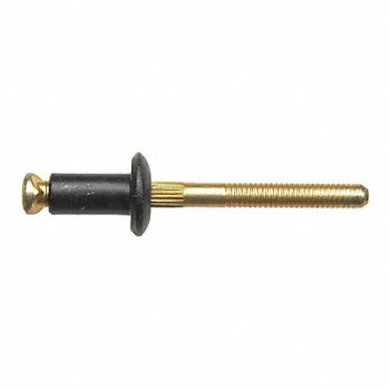 GRAINGER APPROVED Rivet Aluminum/Steel PK25, 40K829