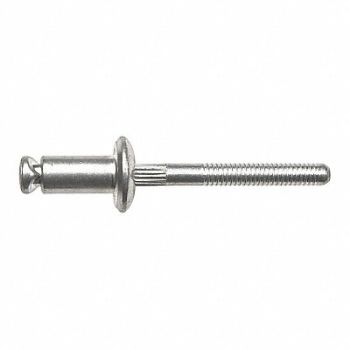GRAINGER APPROVED Rivet Aluminum/Steel PK25, 40K830