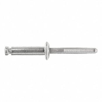 GRAINGER APPROVED Rivet Aluminum/Steel PK25, 40K832