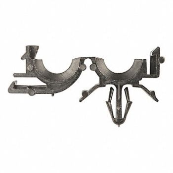 GRAINGER APPROVED Clip Wire Loom Routing 11/32 In PK25, 40K850