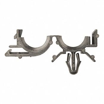 GRAINGER APPROVED Clip Wire Loom Routing 1/2 In PK25, 40K852