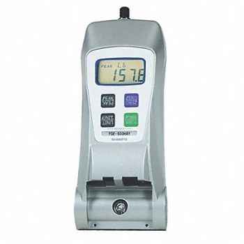 SHIMPO D2978 Digital Force Gauge 500 lb 4 Digit LCD, 40KA03