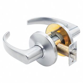 STANLEY SECURITY SOLUTIONS Lever Lockset Mechanical Passage Grd. 1, 40KC99