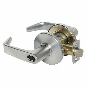 STANLEY SECURITY SOLUTIONS Lever Lockset Mechanical Entrance Grd. 1, 40KD21