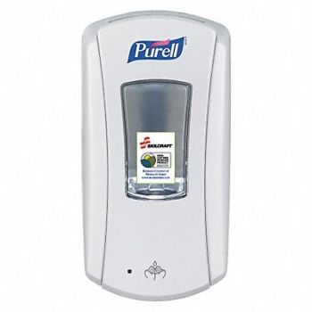 SKILCRAFT Hand Sanitizer Dispenser White 1200mL, 40KJ68
