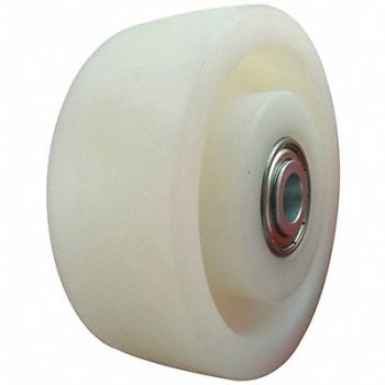 GRAINGER APPROVED Nylon Tread Wheel 4 1100 lb., 40L477