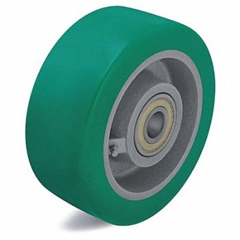 GRAINGER APPROVED PUR Tread on Iron Core Wheel, 40L512
