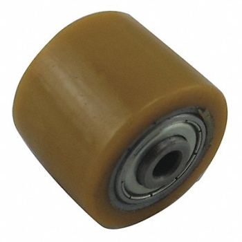 GRAINGER APPROVED PUR Tread on Steel Core Wheel, 40L515