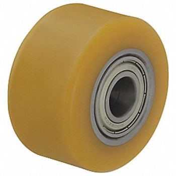 GRAINGER APPROVED PUR Tread on Steel Core Wheel, 40L520