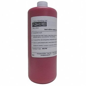CARCO Marking Ink Pigment Red 15 to 20 min, 40LF68