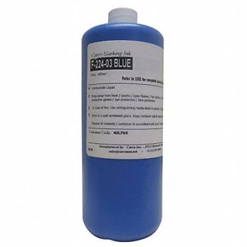 CARCO Marking Ink Pigment Blue 15 to 20 min, 40LF69