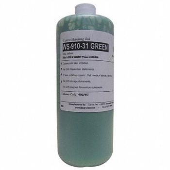 CARCO Marking Ink Pigment Green 5 to 15 min, 40LF97