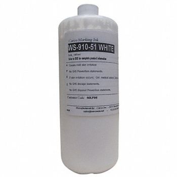 CARCO Marking Ink Pigment White 5 to 15 min, 40LF98