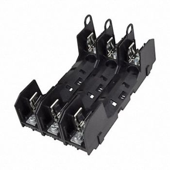 BUSSMANN Fuse Block 0 to 30A K5/H 3 Pole, 40LG96