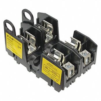 BUSSMANN Fuse Block 0 to 30A K5/H 2 Pole, 40LH10