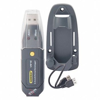 GENERAL TOOLS Vibration Data Logger 0 to 60 Hz, 40LJ17