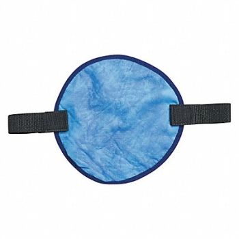 CHILL-ITS BY ERGODYNE Hard Hat Pad Cotton Blue, 40LL37
