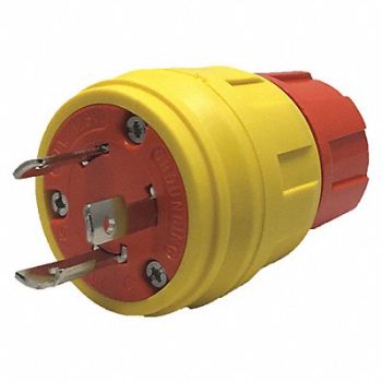 ERICSON Plug Industrial 125VAC 30A L5-30P 2P 3W, 40LM88