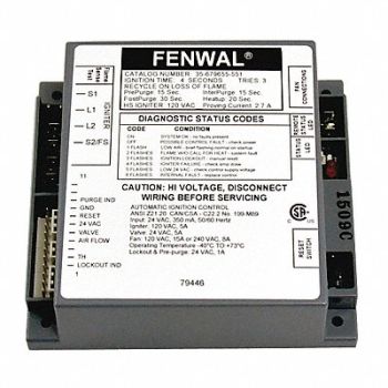 FENWAL IGNITION CONTROLS Control Board, 40LX28