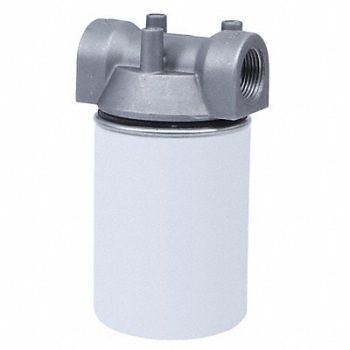 DAYTON Filter Housing 7 3/4 H 4 1/8 Dia White, 40M299